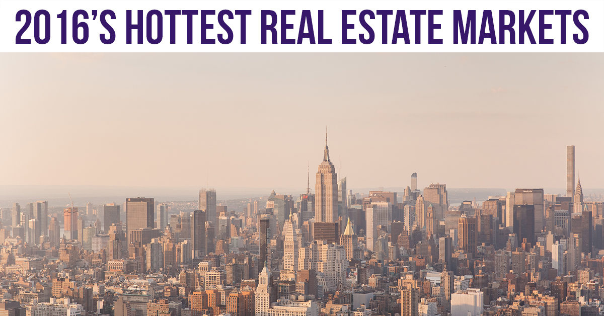 The 10 Hottest Real Estate Markets for 2016