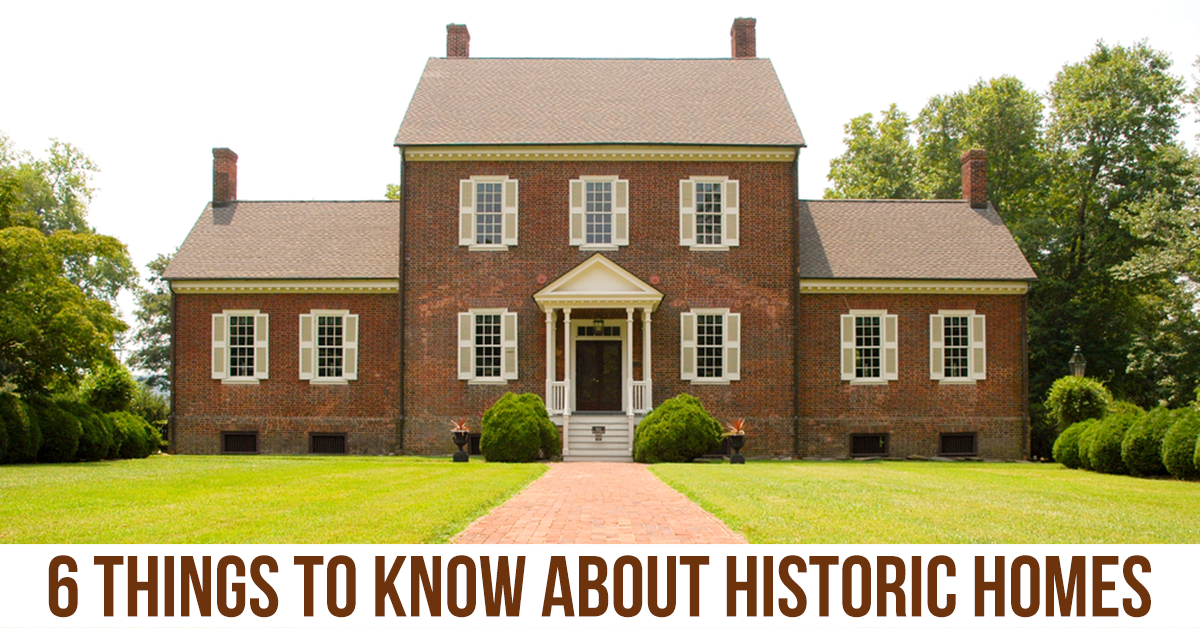 6 Things To Know Before Buying a Historic Home